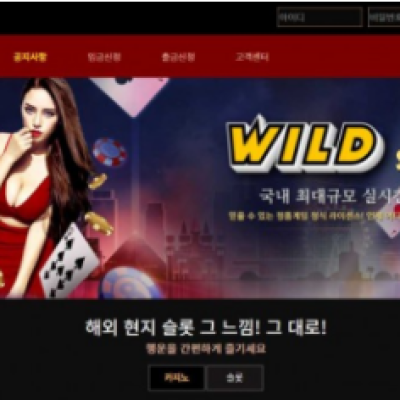 토토 ＂ 와일드 (WILD)＂ 사이트