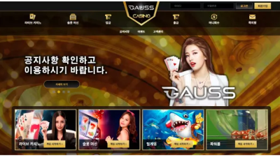 먹튀＂가우스 (GAUSS)＂ 확정